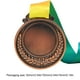 thumbnail image 4 of Premio Oro 2 Pulgadas Con Cinta para El Cuello Redonda Fiestas Competiciones (cobre), 4 of 4