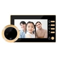 thumbnail image 3 of Timbre Digital Con Pantalla Lcd A Color De 4,3 Pulgadas, Cámara Digital Electrónica Para Puerta, Visor De Visión Nocturna, Compatible Con Detección De Movimiento sonducket EL008709-00, 3 of 6