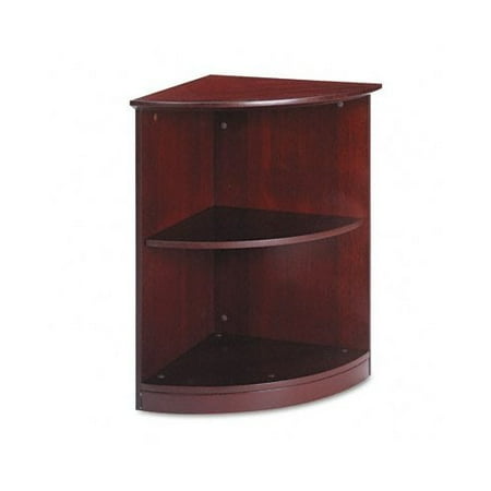 Mayline Group Corsica Series 1/4 Round Bookcase, 2 Shelves, 19W X 19D X 29-1/2H, CY