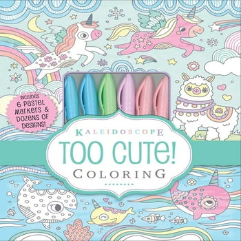 Kaleido: Too Cute! Coloring (Paperback)