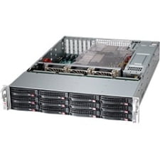 Supermicro Computer SuperChassis 920W 2U Rackmount Server Chassis (Black) CSE-826BE1C-R920LPB by Supermicro Computer