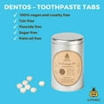 thumbnail image 2 of Pasta de dientes en tabletas SuperBee Dentos 500 tabletas con sabor a menta verde, 2 of 4
