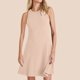 thumbnail image 4 of Vestido de Verano Casual de Mujer de Color Sólido sin Mangas Diseño de Cuello Redondo, Vestido Cómodo de Poliéster Ligero, 4 of 8