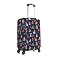 thumbnail image 3 of Daiia Christmas Critters Delight Luggage Cover, Thickened Washable Travel Luggage Covers, Elastic Unique Baggage Covers for 18-20 inch Luggage-Small, 3 of 9
