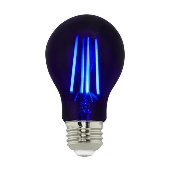 6.5 Watt - LED A19 - Black Light Bulb - Medium Base - 120 Volt -  6 Pack