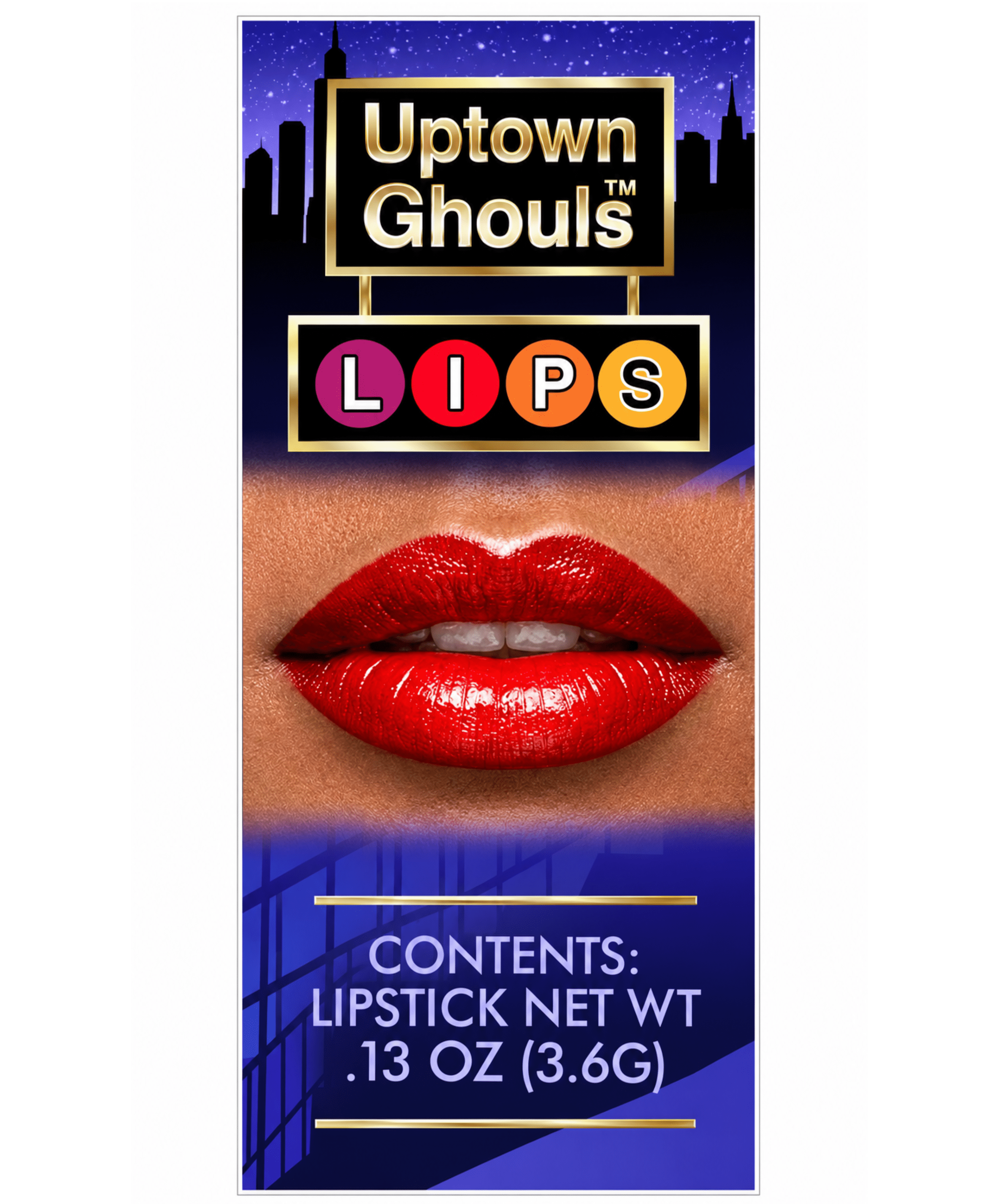 Red Lipstick from Uptown Ghouls, Halloween Makeup by Cinema Secrets