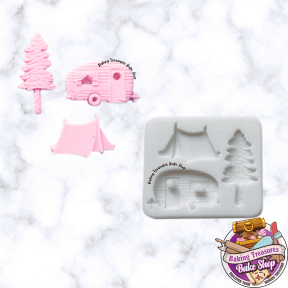 Glamping Silicone Mold