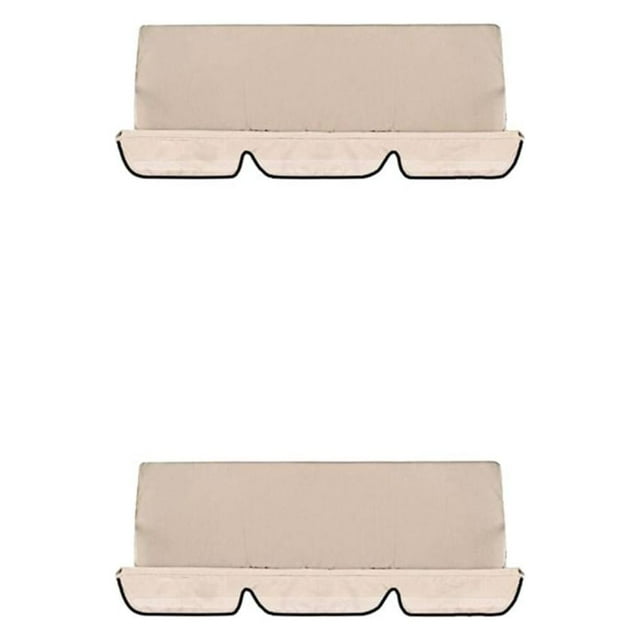 Ruiboury Waterproof Swing Cover Wide Application Anti-scalding And Heat Insulation Breathable And Comfortable Polyester Easy off-white 2Set