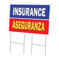 thumbnail image 1 of SignMission C-2436-DS-Insurance Aseguranza 24 x 36 in. Yard Sign & Stake - Insurance Aseguranza, 1 of 1