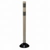 48" High x 3" Wide Reflective Tubular Surface Mount Delineator