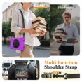 thumbnail image 3 of For Samsung Galaxy Tab A11+ 2025/Tab A9+ 2023 Case 11 inch (SM-X310/X315/ SM-X210/X216), 360 Hand Strap, Shoulder Strap, Kickstand, Rugged Drop Protection, Purple, 3 of 6