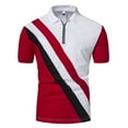 thumbnail image 2 of Qiopertar Liquidation à Moins de 5$ Mode Personnalité Chemise Décontractée Slim à Manches Courtes Imprimée Col Rabattu en Liquidation Offres d'Accès Anticipé, 2 of 6