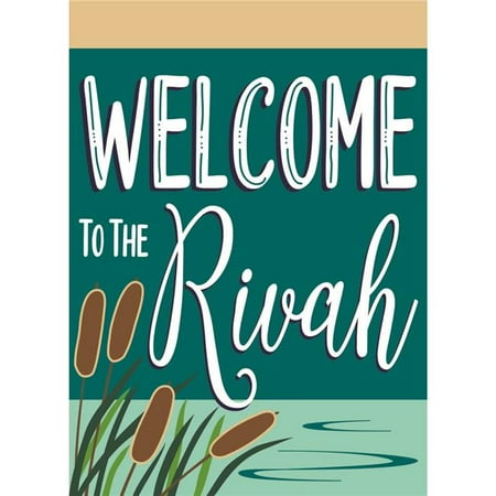 Magnolia Garden Flags M010055 13 X 18 In Riviah Polyester Garden