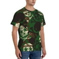 thumbnail image 5 of Rocae Camouflage Skull for Men's Moisture-Wicking Crew Tee - T-Shirt for Sports, Outdoor Activities, and Casual WearSmall, 5 of 9