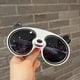 thumbnail image 1 of Cartoon Sunglasses Perspective Unisex Cute Panda Shape UV Protection Transparent Sunglasses, 1 of 3