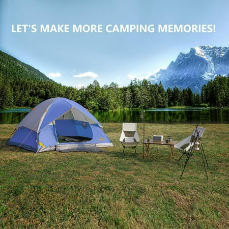 2-12 Person Tents for Camping Waterproof Backpack Double Layer Tents Perfect Picnics Fishing and Backyard Camping