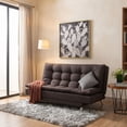 thumbnail image 1 of Sofá Cama M & E MUEBLES Carmen Chocolate Matrimonial 3 Posiciones, 1 of 5