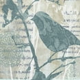 thumbnail image 3 of Masterpiece Art Gallery Winter Birds I & II by Carol Robinson Canvas Art Print Set of 2 (12" x 36"), 3 of 4