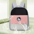 thumbnail image 4 of DOLITY Sac à Dos de Transport Portable pour Chien et Chat Réglable avec Poches de Rangement Sac à Fermeture Éclair Rose Pâle, 4 of 9
