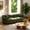 Green, variant on Christopher Knight Home 87" Curved Contemporary Boucle Sofa in Plush Seating, Streamlined Design Durable Frame, Beige