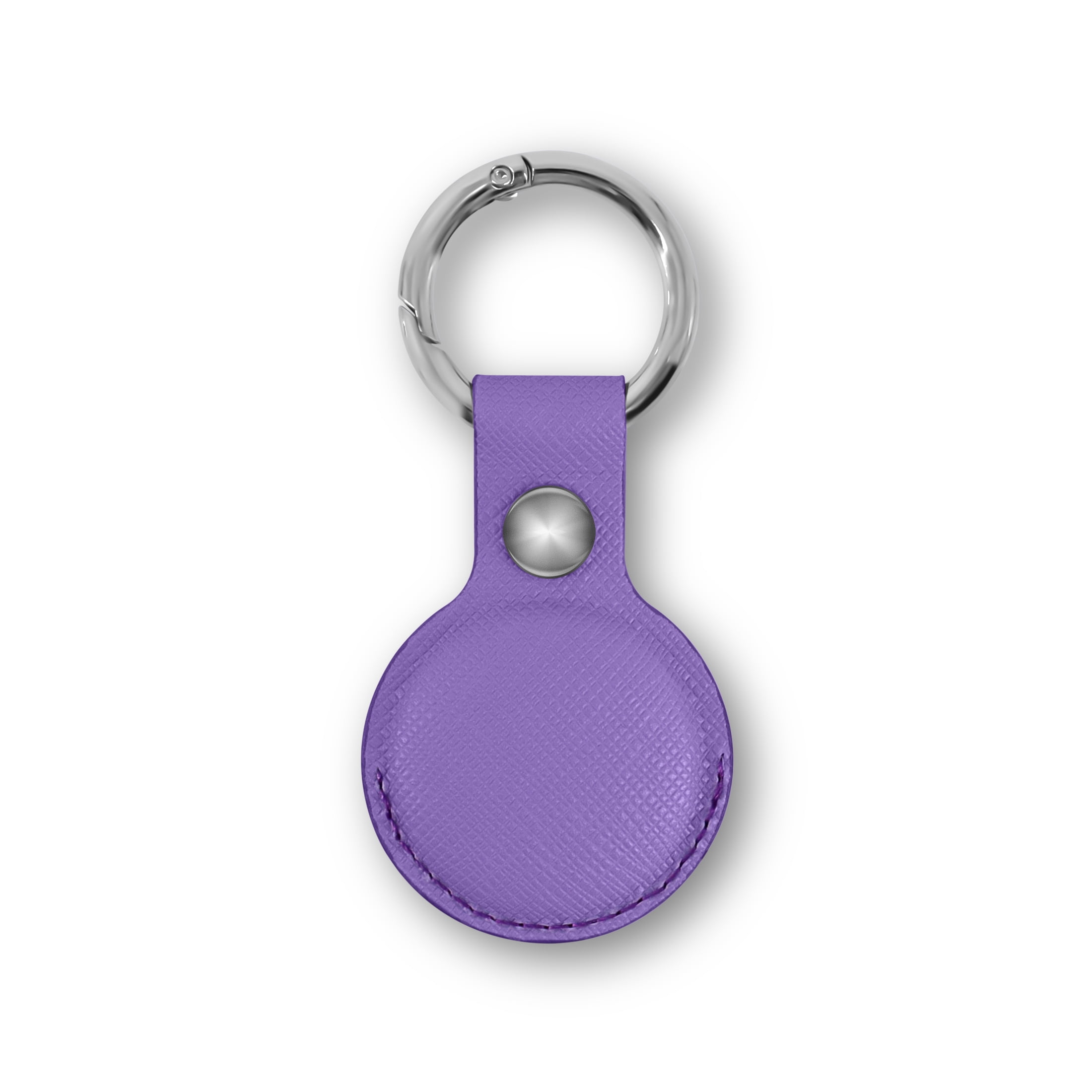 AirTag Premium Silicone Protective Bumper Case with Loop, Lavender