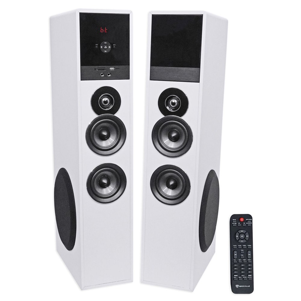 Tower Speaker Home Theater System+8" Sub For Samsung NU7100 Television
