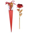 thumbnail image 1 of Fleur Éternelle rose en Feuille d'Or 24K, 1 of 1