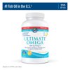Nordic Naturals Ultimate Omega Softgels, Lemon, 1280 mg, Fish Oil, 210 Ct