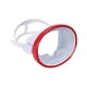 thumbnail image 4 of Máscara de buceo de lente de lente de una sola vista ovalada de gafas ovales con visión ancha para adultos gafas de natación para bucear equipo de Rojo, 4 of 8