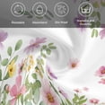thumbnail image 6 of Cloth Napkins Set of 6 - 20x20 Inches, Pink Spring Floral Washable Reusable Table Napkins, Watercolor Botanical Wildflowers Soft & Absortbent Dining Napkin for Party Wedding Hotel Restaurant, 6 of 8