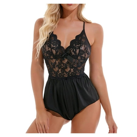 

MRULIC intimates for women Underwear Buttock Bra Shaping Onesie Women Jumsuit Body Appeal Top Black + M