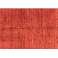 thumbnail image 1 of Ahgly Company Indoor Rectangle Abstract Orange Modern Area Rugs, 5' x 8', 1 of 4