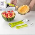 thumbnail image 5 of 6-in-1 Stainless Steel Watermelon Fruit Slicer-includes Melon Baller, Fruit Separator, Fruit Slicer, Seed Remover, Fruit Peeler, 5 of 5