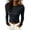 Black, variant on Long Sleeve Shirts for Women, Women Long Sleeve Shirts Rib Knit Slim Fit Tops Basic Tee 2026 Fall Outfits Casual T-Shirt Underscrubs Layer Clothes