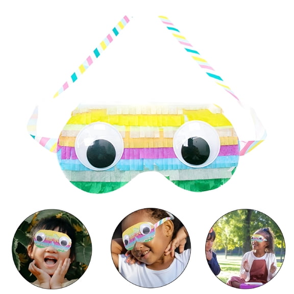 LAMIRO Assorted Color Paper Masks Pinata Toy for Kids Use Great for Party Occasions 2Pcs