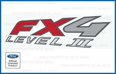 Decal Mods FX4 Level 2 Decals Stickers for Ford Ranger (set of 2) - F ...