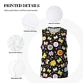 thumbnail image 3 of Sikiie Flower Butterfly Basketball Jersey Reversible Men's Mesh Athletic Sports Shirts Training Practice S-4XLX-Large, 3 of 6