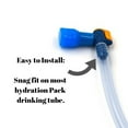 thumbnail image 3 of Bite Valve Replacement Mouthpiece for Hydration Pack Bladder, 90 Degree Shutoff Valve and 4 Mouth Pieces Compatible w/Water Backpack, Fit for Most Brands, 3 of 5