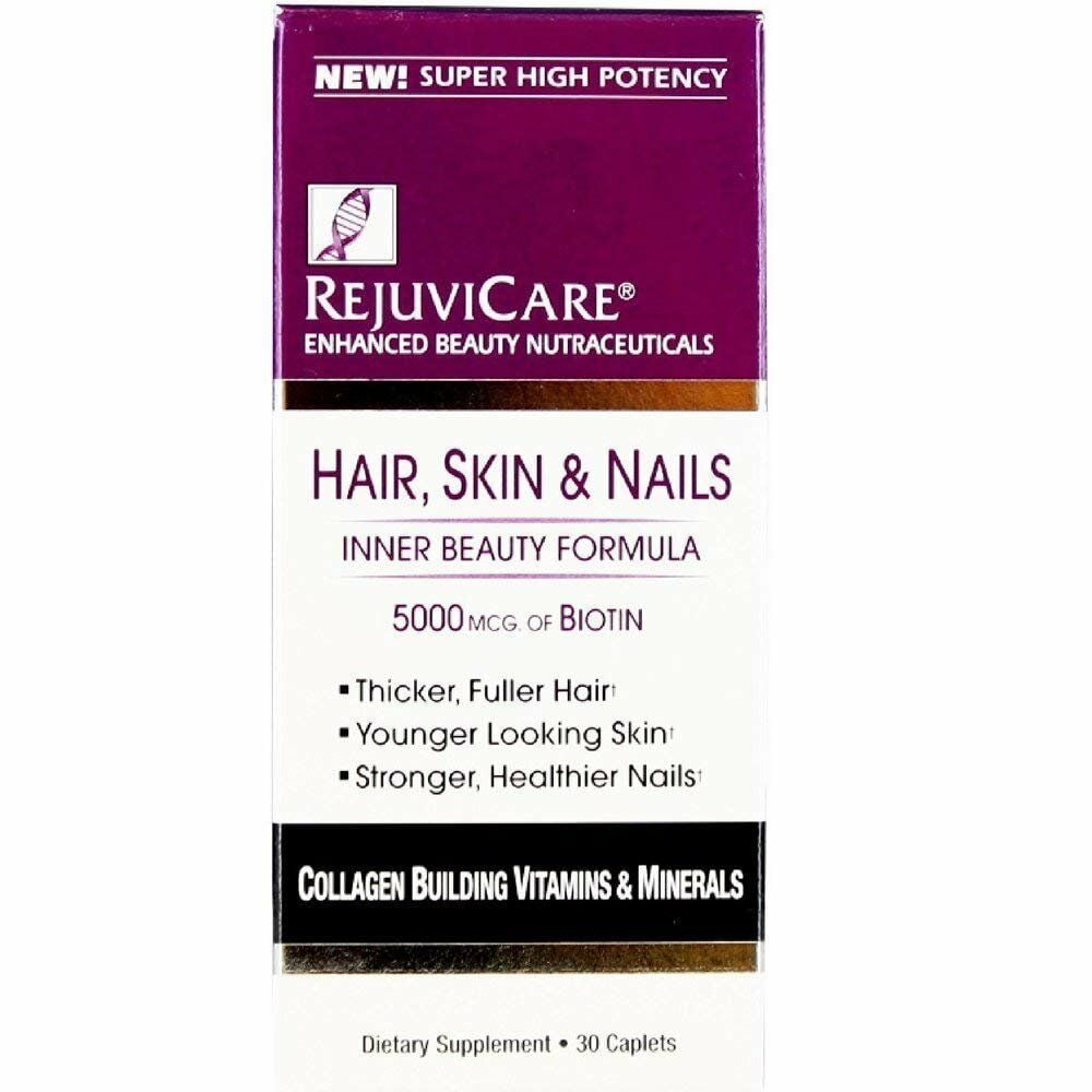 RejuviCare Hair, Skin & Nails Formula Caplets 30 ea  Pack of 2