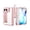Rosegold, variant on Leymi Case for Apple iPhone Duo with Pen + Screen Protector & Camera Lens Cover, Slim Lightweight Phone Shell with Kickstand Full Body Protective Cover for Apple iPhone Duo, Silver