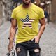 thumbnail image 1 of Tops para hombre, blusas y camisas de cuello redondo y manga corta para hombre, camiseta de cuello redondo y manga corta con estampado de la bandera del Día de la Independencia de Estados Unidos para, 1 of 5