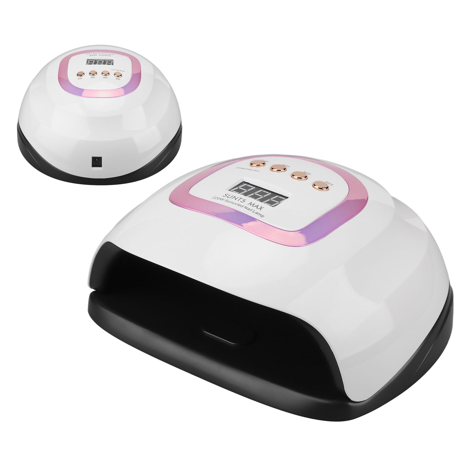 NFTIGB 220W Gel Nail Light 57 Dual Light Chips Infrared Sensor Nails Polish Manicure Dryer 100-240V US Plug