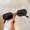 Golden, variant on Womens Square Sunglasses Trendy Small Frame Vintage Metal Frame UV400 Protection PC Lens Colorful Street Style