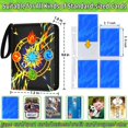 thumbnail image 2 of Álbum organizador de cartas Minkeytal de 4 bolsillos, 50 fundas, capacidad para 400 cartas, 2 of 8