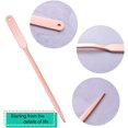 thumbnail image 3 of Arboraoe 2 Pack Letter Openers Stainless Steel Lightweight Hand Envelope Slitter, Silver and Rose Gold, 3 of 5