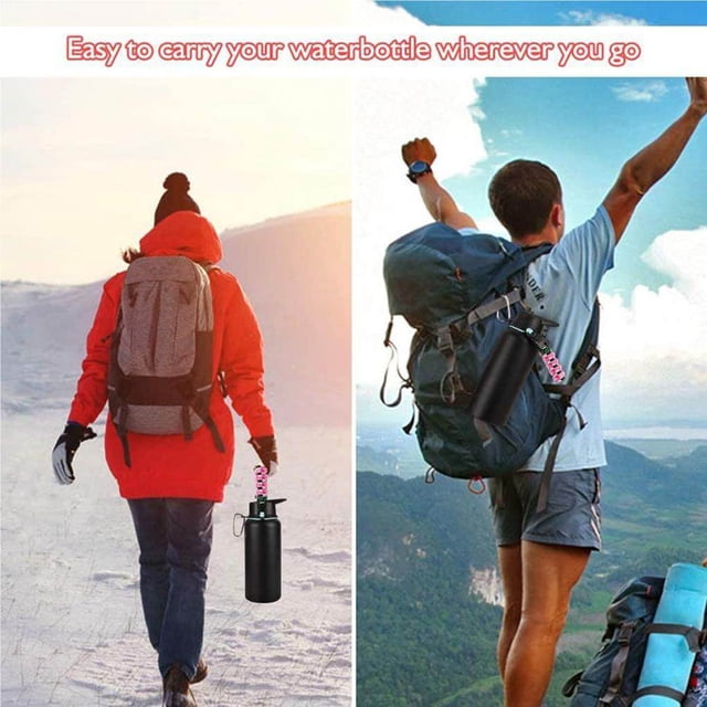 Paracord Handle Multicolored Workmanship Good Decoration Secure Accessories Decor Bottle Cord Hiking Auxiliary Umbrella Rope Violet