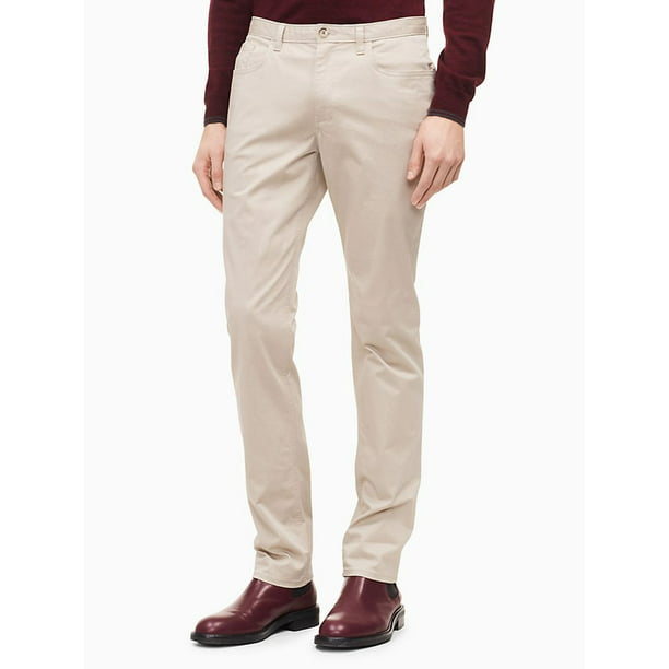Calvin Klein Men's Authentic 5 Pocket Pants - Slim Fit, Plaza 