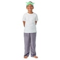 thumbnail image 4 of Saint Eve Kids Boys Fuzzy Pajama Pants, 2 Piece PJ Pant Set and Sleep Mask - Blue Gamer, X-Small, 4 of 6