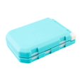 thumbnail image 3 of Caja de aparejos de pesca, compartimentos, estuche rígido compacto, doble capa, para pesca Pequeño, 3 of 8