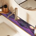 thumbnail image 2 of Yayeee Faucet Mat for Kitchen Sink 14.7" Diatomite Long Splash Guard Pad, Black Neon Road, 2 of 7